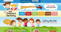 Desktop Screenshot of heberchildrensdentistry.com